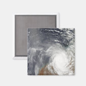 Tropische Cyclone Laurence over Western-Australisc Magneet (Voorkant / Achterkant)