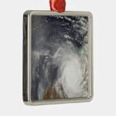Tropische Cyclone Laurence over Western-Australisc Metalen Ornament (Rechts)