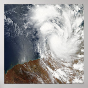 Tropische Cyclone Laurence Poster
