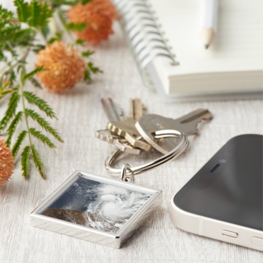 Tropische Cyclone Laurence Sleutelhanger (Zijkant)