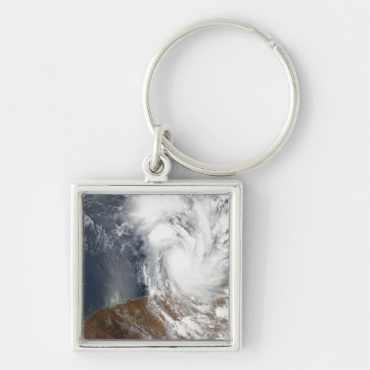 Tropische Cyclone Laurence Sleutelhanger (Voorkant)