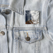 Tropische Cyclone Laurence Vierkante Button 5,1 Cm (In situ)