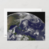 Tropische cyclonen Katia, Lee, Maria en Nate. Briefkaart (Voorkant / Achterkant)