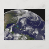Tropische cyclonen Katia, Lee, Maria en Nate. Briefkaart (Voorkant)