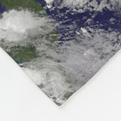 Tropische cyclonen Katia, Lee, Maria en Nate. Fleece Deken (Hoek)