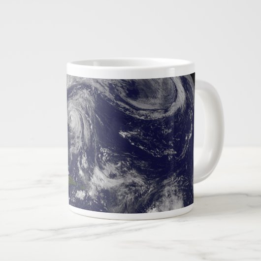 Tropische cyclonen Katia, Lee, Maria en Nate. Grote Koffiekop (Voorkant rechts)