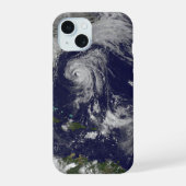 Tropische cyclonen Katia, Lee, Maria en Nate. iPhone 15 Case (Achterkant)