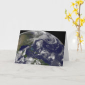 Tropische cyclonen Katia, Lee, Maria en Nate. Kaart (Gele Bloem)