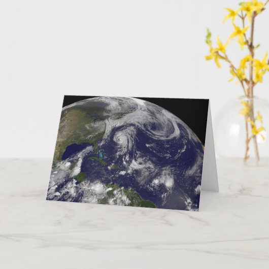 Tropische cyclonen Katia, Lee, Maria en Nate. Kaart (Gele Bloem)