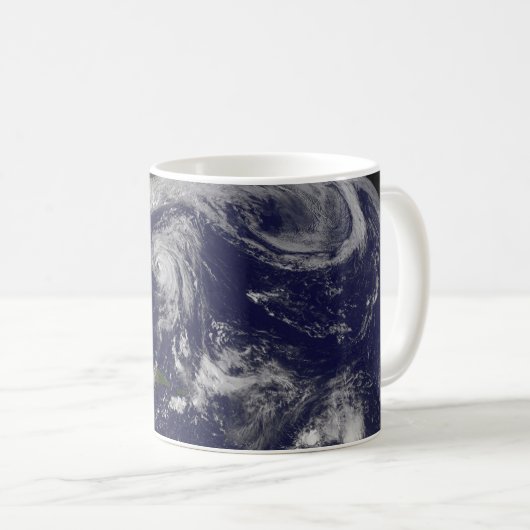 Tropische cyclonen Katia, Lee, Maria en Nate. Koffiemok (Voorkant rechts)
