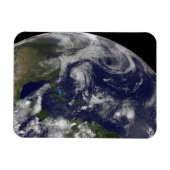 Tropische cyclonen Katia, Lee, Maria en Nate. Magneet (Horizontaal)