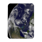 Tropische cyclonen Katia, Lee, Maria en Nate. Magneet (Verticaal)