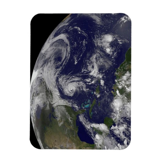 Tropische cyclonen Katia, Lee, Maria en Nate. Magneet (Verticaal)