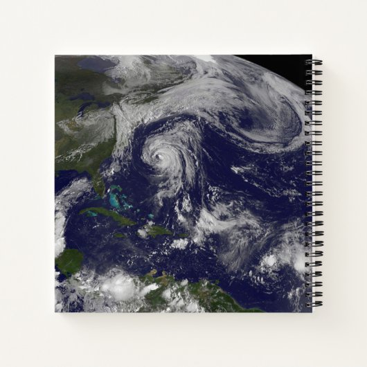 Tropische cyclonen Katia, Lee, Maria en Nate. Notitieboek (Achterkant)