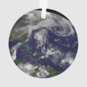 Tropische cyclonen Katia, Lee, Maria en Nate. Ornament (achterkant)