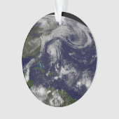 Tropische cyclonen Katia, Lee, Maria en Nate. Ornament (voorkant)