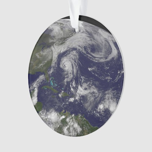 Tropische cyclonen Katia, Lee, Maria en Nate. Ornament (voorkant)