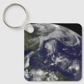 Tropische cyclonen Katia, Lee, Maria en Nate. Sleutelhanger (Voorkant)