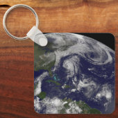 Tropische cyclonen Katia, Lee, Maria en Nate. Sleutelhanger (Voorkant)