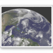 Tropische cyclonen Katia, Lee, Maria en Nate. Sticker (Voorkant)