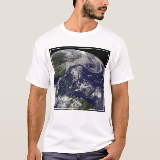 Tropische cyclonen Katia, Lee, Maria en Nate. T-shirt (Voorkant)