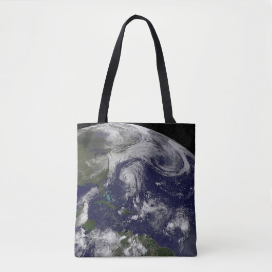 Tropische cyclonen Katia, Lee, Maria en Nate. Tote Bag (Voorkant)