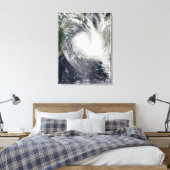 Tropische cycloon Boloetse Canvas Afdruk (Insitu (Slaapkamer))