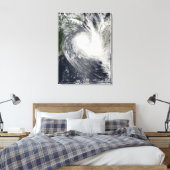 Tropische cycloon Boloetse Canvas Afdruk (Insitu (Slaapkamer))