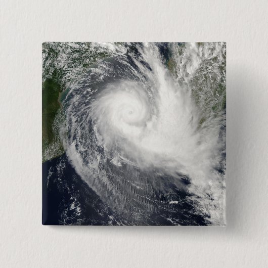 Tropische cycloon Boloetse Vierkante Button 5,1 Cm (Voorkant)