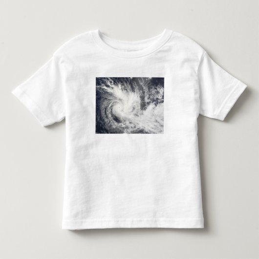 Tropische cycloon Daman Kinder Shirts (Voorkant)