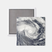 Tropische cycloon Edzani in Zuid-Indische Oce Magneet (Voorkant / Achterkant)