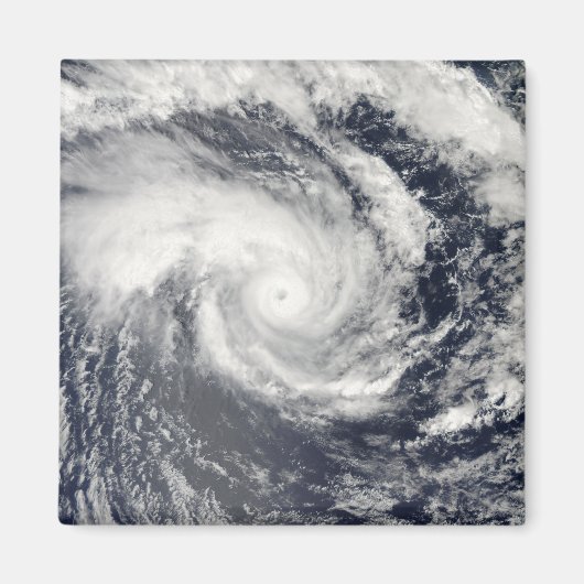 Tropische cycloon Edzani in Zuid-Indische Oce Magneet (Voorkant)