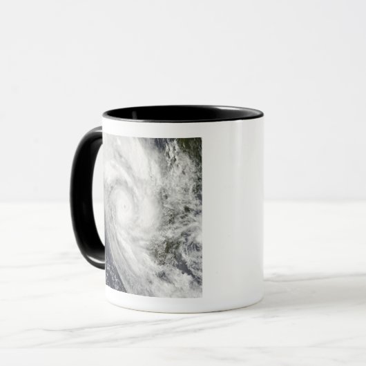 Tropische cycloon Fanele over Madagascar Mok (Voorkant links)