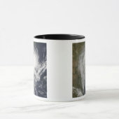 Tropische cycloon Favio over Mozambique Mok (Midden)