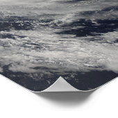 Tropische cycloon Favio voor Madagaskar Poster (Hoek)