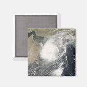 Tropische cycloon Gonu op het Arabische Zee Magneet (Voorkant / Achterkant)