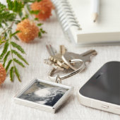 Tropische cycloon Gonu op het Arabische Zee Sleutelhanger (Zijkant)