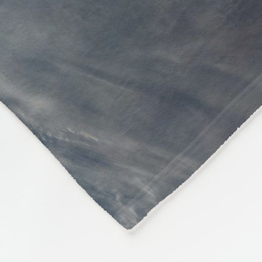 tropische cycloon idai boven de kust van afrika. fleece deken (Hoek)