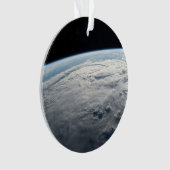 tropische cycloon idai boven de kust van afrika. ornament (voorkant)