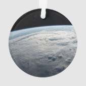 tropische cycloon idai boven de kust van afrika. ornament (achterkant)