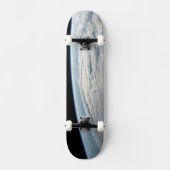 tropische cycloon idai boven de kust van afrika. persoonlijk skateboard (Voorkant)