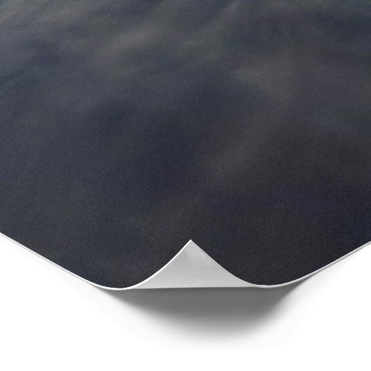 tropische cycloon idai boven de kust van afrika. poster (Hoek)