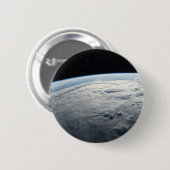 tropische cycloon idai boven de kust van afrika. ronde button 5,7 cm (Voorkant /achterkant)