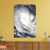 Tropische cycloon Imani Canvas Afdruk (Insitu (Woonkamer))