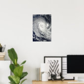 Tropische cycloon Imani Poster (Thuiskantoor)