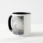 Tropische cycloon Ivan nadert Madagaskar Mok (Voorkant links)