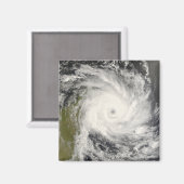 Tropische cycloon Ivan over Madagascar Magneet (Voorkant / Achterkant)