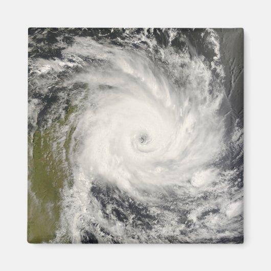 Tropische cycloon Ivan over Madagascar Magneet (Voorkant)