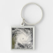 Tropische cycloon Ivan over Madagascar Sleutelhanger (Voorkant)