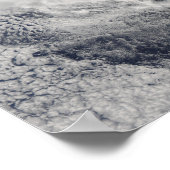 Tropische cycloon Jacob nadert Australië Poster (Hoek)